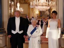 On Day 1 of state visit, Trump insults London Mayor, meets Queen Elizabeth
