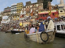 Heatwave: Playing shehnai in Ganga, praying for rains