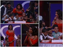 PHOTOS: Shilpa Shetty celebrates her 43rd BIRTHDAY on the sets of Super Dancer 3