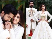 PICS: ‘Saath Nibhana Saathiya’ actress Lovey Sasan & hubby Koushik Krishnamurthy look ETHEREAL at their wedding reception