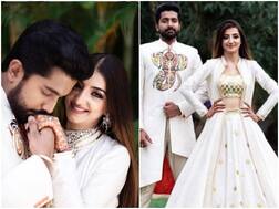 PICS: ‘Saath Nibhana Saathiya’ actress Lovey Sasan & hubby Koushik Krishnamurthy look ETHEREAL at their wedding reception