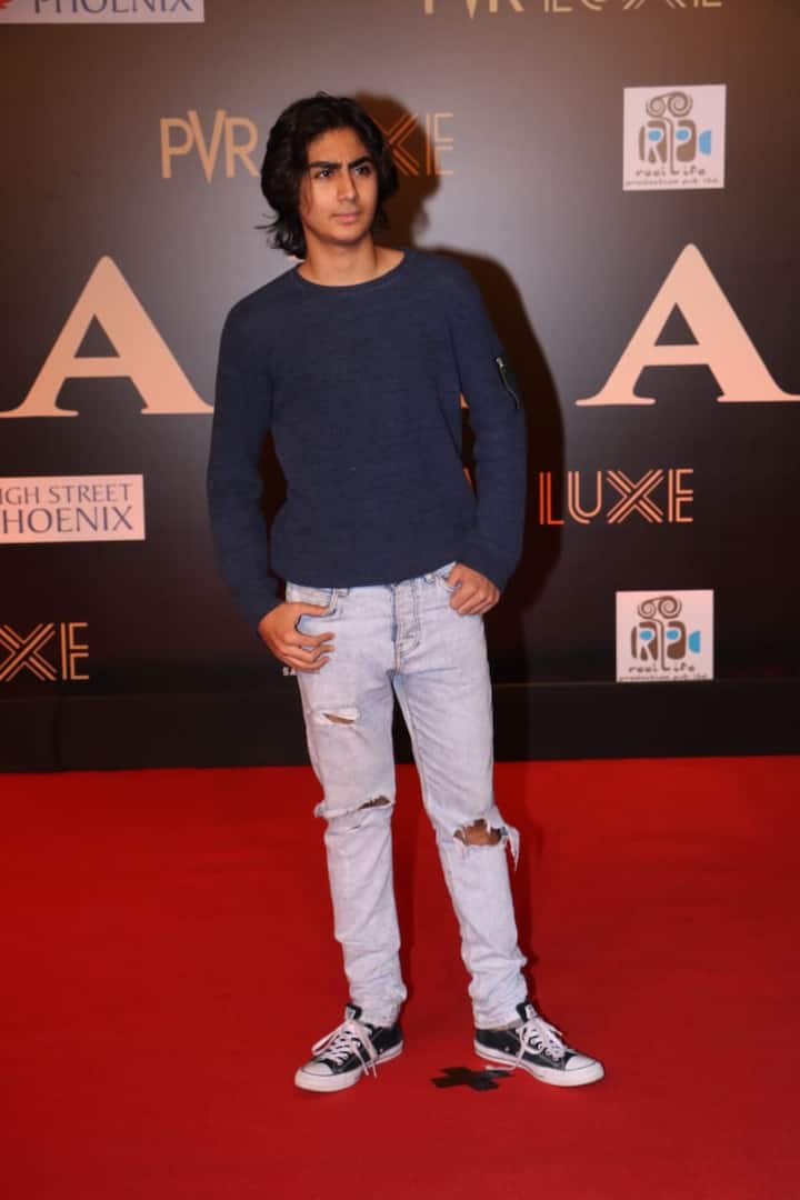 Arbaaz Khan and Malaika Arora’s son Arhaan Khan also attended the special screening of the film. (Source- Manav Manglani)