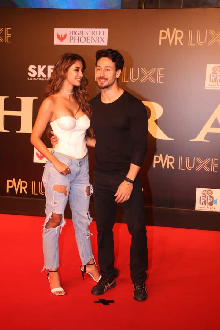 Here’s another photo of Disha and Tiger.