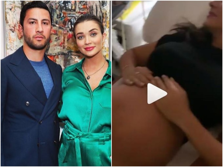 23 weeks pregnant actress Amy Jackson shares glimpse of her unborn baby through sonography session, VIDEO! 23 weeks pregnant actress Amy Jackson shares glimpse of her unborn baby, WATCH VIDEO!