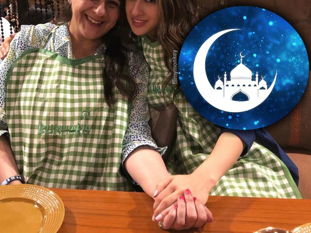 Eid-ul-fitr 2019: Sara Ali Khan celebrates with Amrita Singh, posts adorable pic from a restaurant holding hand with mom! Eid-ul-fitr 2019: Sara Ali Khan celebrates with mom Amrita Singh, posts picture from their dinner