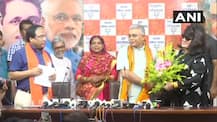 PICTURES: Bangladeshi Actor Anju Ghosh Joins BJP, Skips Question On Citizenship