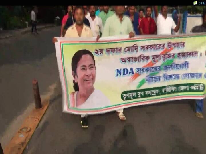 Threat posters put against BJP and TMC in two differnt areas close to Kolkata Threat posters put against BJP and TMC in two differnt areas close to Kolkata
