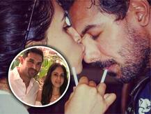 John Abraham-Priya Runchal Wedding Anniversary: Wife kisses on hubby\'s nose adorably in a romantic pic!