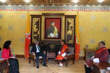 PICTURES: On First Overseas Visit, Foreign Minister Jaishankar Meets With Bhutan PM