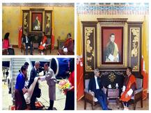 PICTURES: On First Overseas Visit, Foreign Minister Jaishankar Meets With Bhutan PM