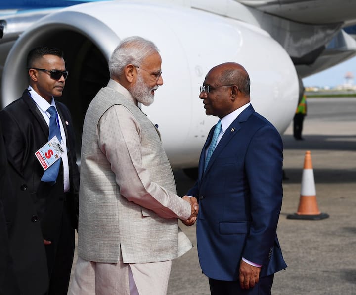 The visit is aimed at further cementing ties with the Indian Ocean archipelago. Prime Minister Modi will be conferred with the Maldives' highest honour 