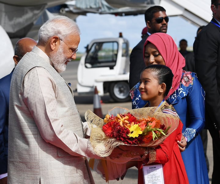 Prime Minister Modi Friday said his visit to the Maldives reflects the importance India attaches to its 'Neighbourhood First' policy. Modi said India considers the country as a valued partner with whom it shares deep bonds of history and culture.