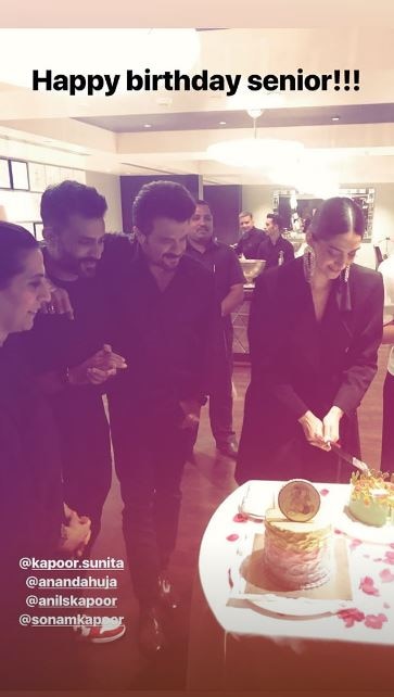 PICS-VIDEOS: Sonam Kapoor celebrates 34th birthday with her hubby Anand Ahuja, family and friends!