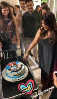 PICS: Parth-Erica, Sakshi, Karan Singh Grover & other TV celebs attend Ekta Kapoor\'s 44th birthday bash!