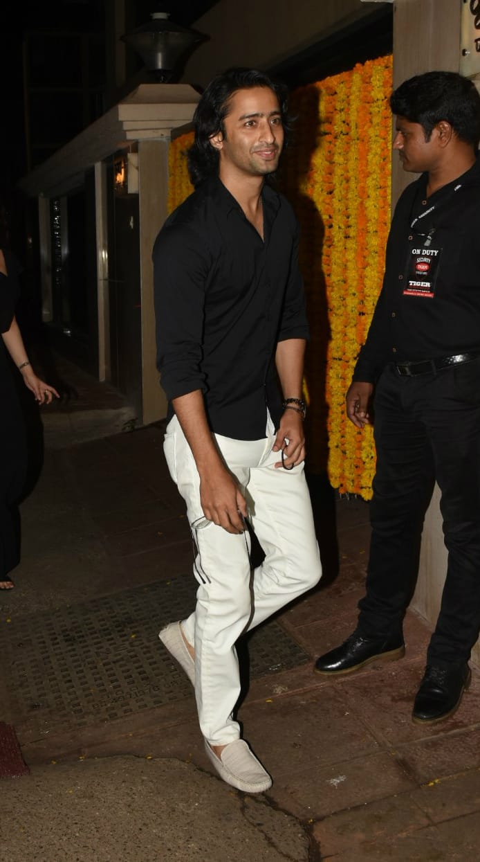 'Yeh Rishtey Hain Pyaar Ke' lead star Shaheer Sheikh looking dapper at Ekta Kapoor's birthday bash. (Photo: Manav Manglani)
