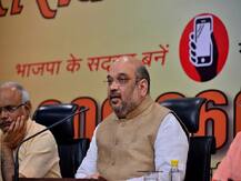 BJP President Amit Shah holds meetings with party leaders from 3 Assembly poll-bound states