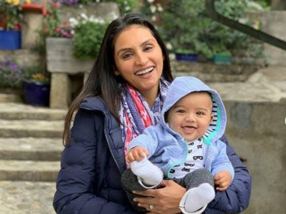 TV actress Purbi Joshi shares adorable pics with baby boy as he turns 6-months-old!