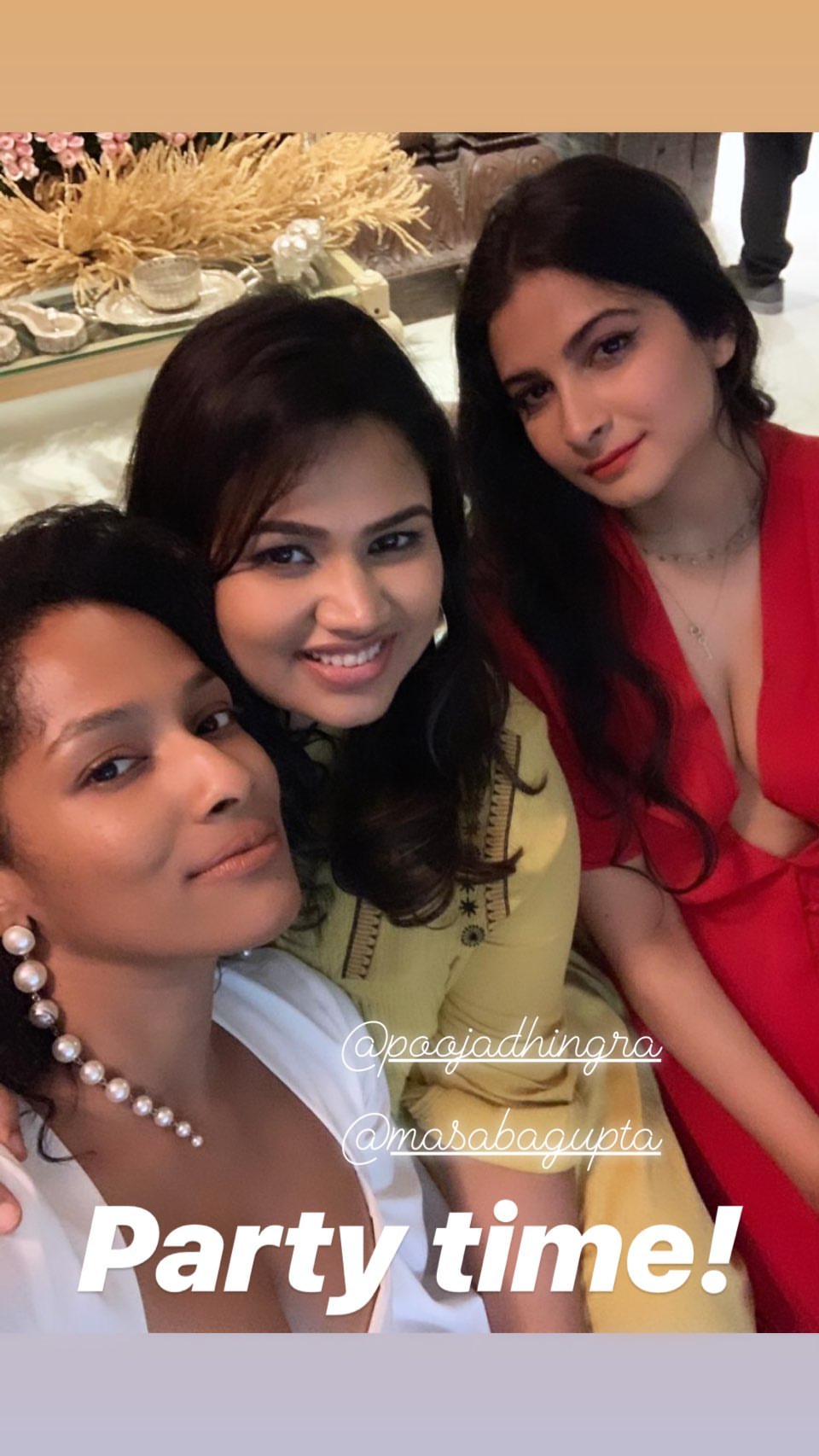 Rhea Kapoor turns hot and bold at sister Sonam Kapoor's birthday, dons a red gown with plunging neckline!
