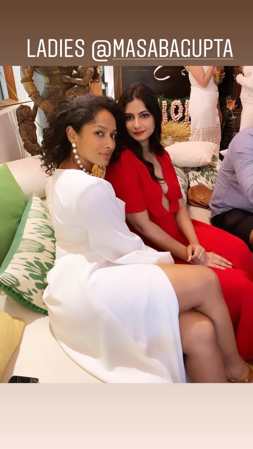 Rhea Kapoor turns hot and bold at sister Sonam Kapoor's birthday, dons a red gown with plunging neckline!