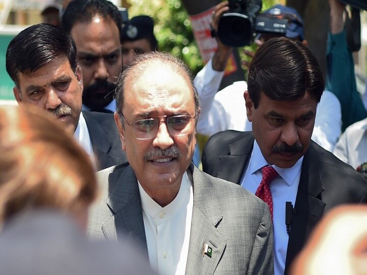 Former Pakistan President Asif Ali Zardari arrested by NAB after IHC rejects bail plea Former Pakistan President Asif Ali Zardari arrested by NAB in fake bank accounts case