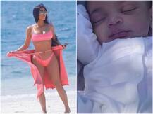 Kim Kardashian shares adorable FIRST PHOTO of NEWBORN SON Psalm West
