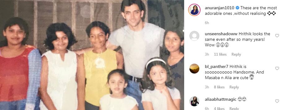 Alia Bhatt looks unrecognizable in THIS CUTE throwback picture with Hrithik Roshan