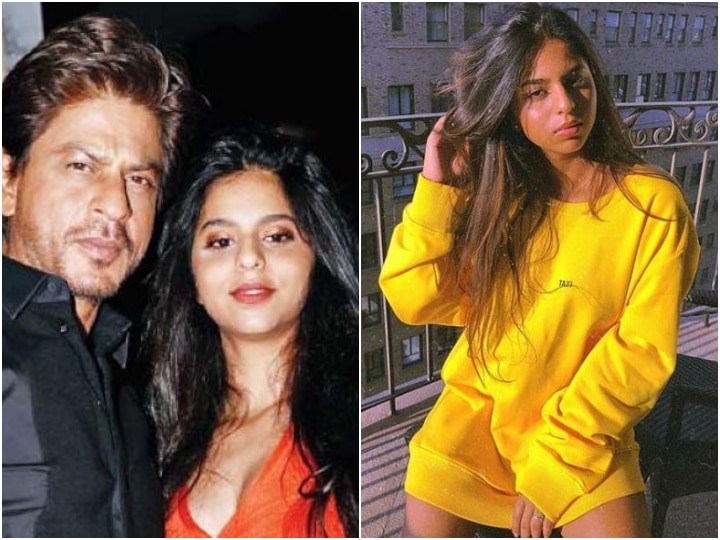 Shah Rukh Khan's daughter Suhana Khan oversized yellow sweatshirt picture Shah Rukh Khan's daughter Suhana Khan rocks over-sized sweatshirt, see PIC!