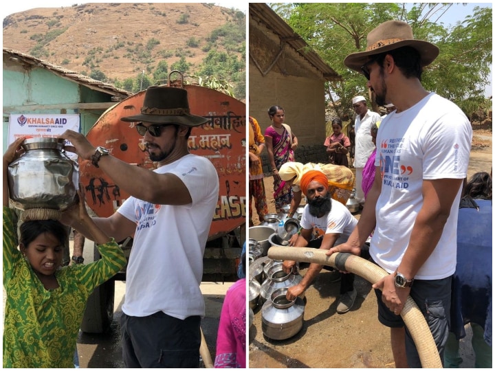 Randeep Hooda joins  Khalsa Aid to help people in drought-hit area near Nashik PICS & VIDEO: Randeep Hooda joins a team of volunteers to help people in drought-hit area near Nashik