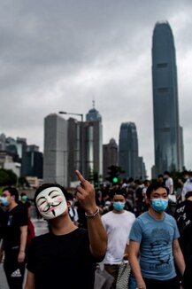 PICTURES: In Largest Protest March Since 1997, Thousands Gather In Hong Kong Over Controversial China Extradition Bill