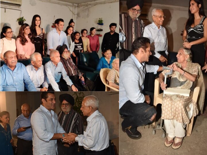 Salman Khan hosts special screening of 'Bharat' for partition families IN PICS: Salman Khan hosts special screening of 'Bharat' for partition families