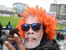 In Pics: Fans wear \'Modi mask\' ahead of IND vs NZ match at Trent Bridge