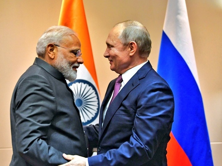 PM Modi meets Russian President Vladimir Putin in Bishkek PM Modi meets Russian President Vladimir Putin in Bishkek