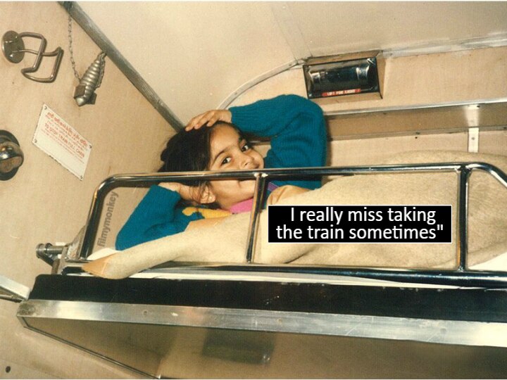 Throwback Thursday: Sonam Kapoor shares an adorable childhood pic travelling by train posing on upper birth, says 