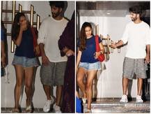 PHOTOS: Shahid Kapoor\'s wife Mira Rajput flaunts her gym toned legs as she enjoys romantic dinner date with hubby on a rainy day in Mumbai!