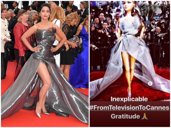 TV actress Hina Khan gets another doll inspired from her Cannes 2019 red carpet look; Check out TV actress Hina Khan gets another doll inspired from her Cannes 2019 red carpet look; Check out