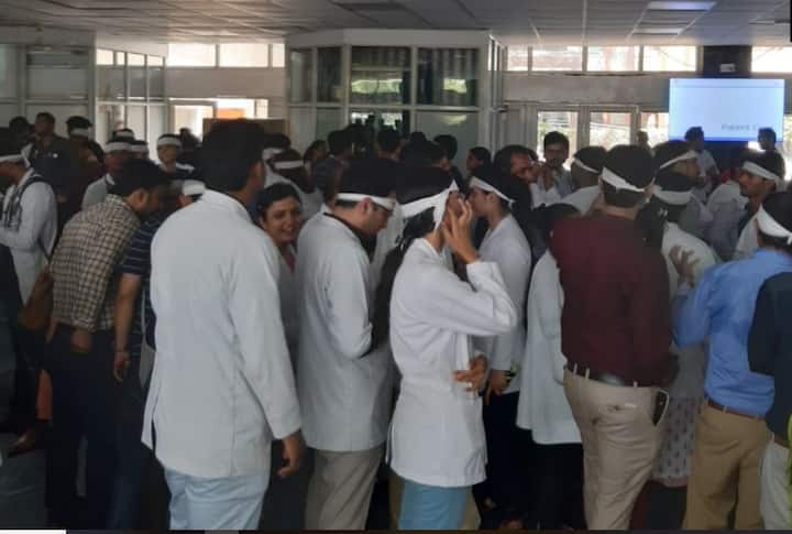 It is said that there will be a complete shutdown of all out patient departments (OPDs), routine operation theatre services and ward visits, except emergency services in the hospitals. ANI IMAGE