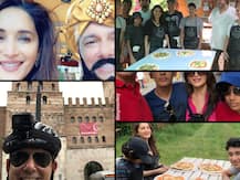 Madhuri Dixit on family vacation in Rome with husband Dr. Shriram Nene and sons Arin-Rayaan, Learnt to make pizzas too!