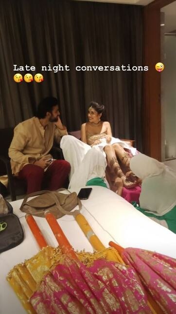 Charu Asopa-Rajeev Sen's pre-wedding festivities begin; Here are PICS-VIDEOS from engagement & mehendi ceremony!