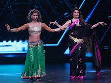 PICS: \'Dance Deewane 2\' judge Madhuri Dixit ticks off belly dancing from her bucket list!