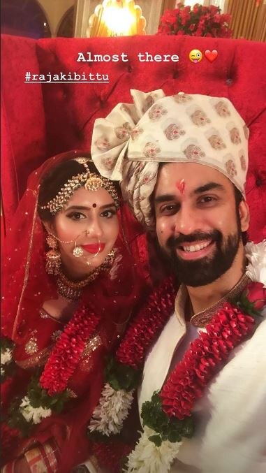 Here's the FIRST PIC from Rajeev Sen & Charu Asopa's wedding