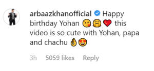 Salman Khan posts a bean bag 'stunt' video wishing nephew Yohan Khan on his Birthday, Fans give mixed reactions!