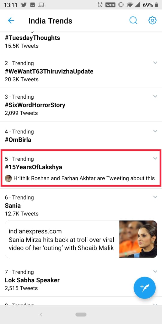 #15YearsOfLakshya trends as Hrithik Roshan's 'Lakshya' completes 15 years