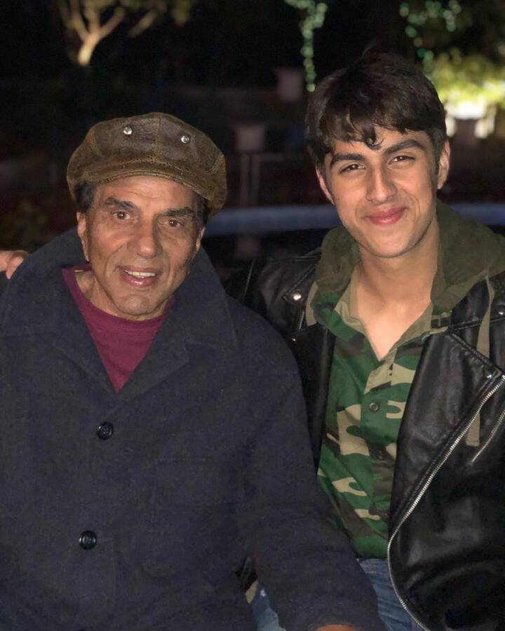 Bobby had also wished his dad Dharmendra and son on this 'Father's Day' with a pic of the legendary actor posing with grandson Aryaman. Bobby's caption read-