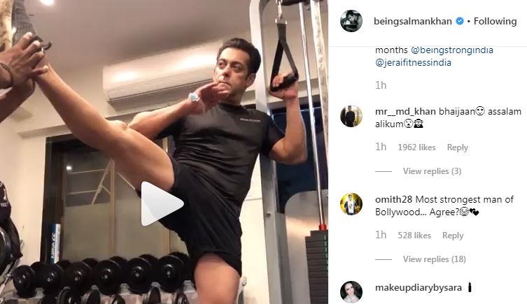 VIDEO! Salman Khan's intense workout gets EPIC reaction from Rakhi