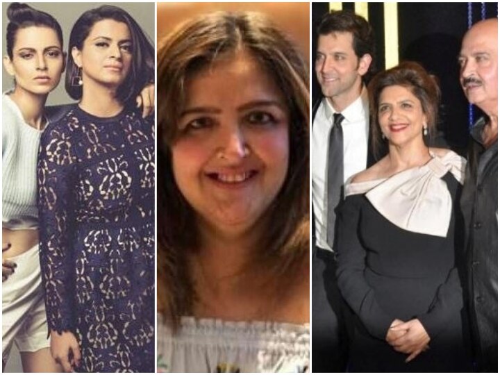 Kangana Ranaut's sister Rangoli says Hrithik Roshan's sister Sunaina being assaulted by family  Hrithik Roshan's sister Sunaina, being assaulted by family alleges Kangana Ranaut's sister Rangoli Chandel