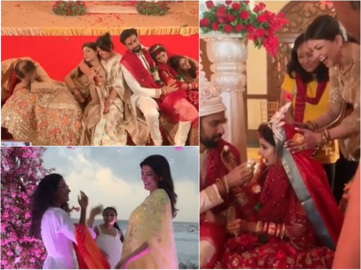 Rajeev Sen Charu Asopa wedding: Sushmita Sen shares more CANDID shots from brother's marriage ceremony in Goa! WATCH: Sushmita Sen shares more CANDID shots from brother Rajeev Sen-Charu Asopa's fairy tale WEDDING in Goa!