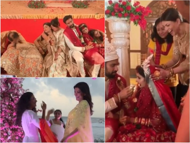 WATCH: Sushmita Sen shares more CANDID shots from brother Rajeev Sen-Charu Asopa's fairy tale WEDDING in Goa! Rajeev Sen Charu Asopa wedding: Sushmita Sen shares more CANDID shots from brother's marriage ceremony in Goa!