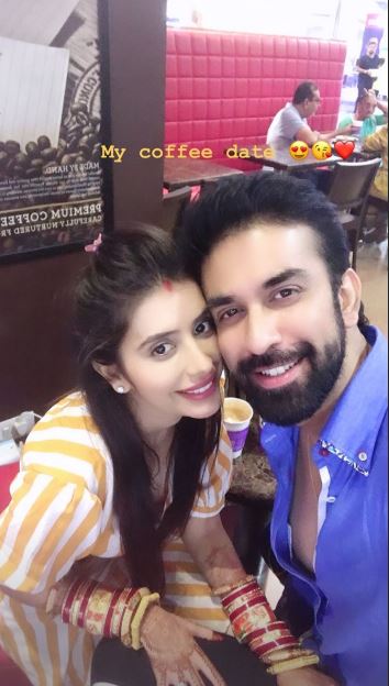 SEE PICS: Newlyweds Rajeev Sen & Charu Asopa enjoy a day out together as husband and wife!