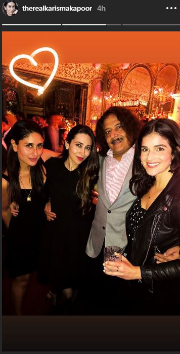 PICS: Kareena Kapoor Khan, Saif Ali Khan & Karisma Kapoor have a gala time as they party hard in London