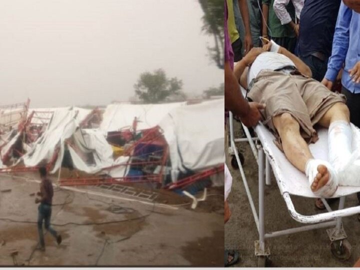 Rajasthan: 14 dead, 45 injured as 'pandaal' collapses during religious gathering in Barmer Rajasthan: 15 dead, 50 injured as 'pandaal' collapses in Barmer; CM Ashok Gehlot announces Rs 5 lakh compensation